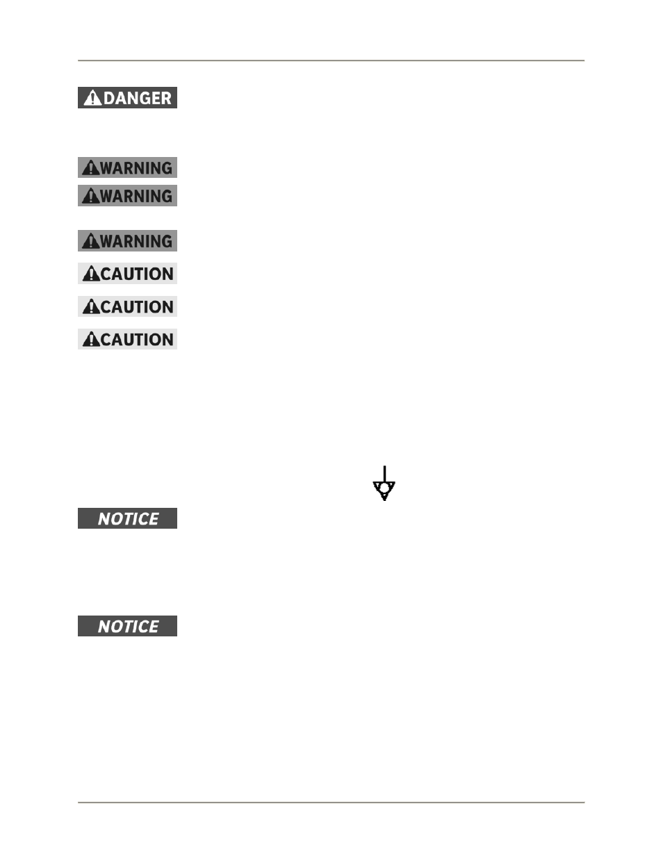 Specific precautions | BKI LPF-F User Manual | Page 5 / 60
