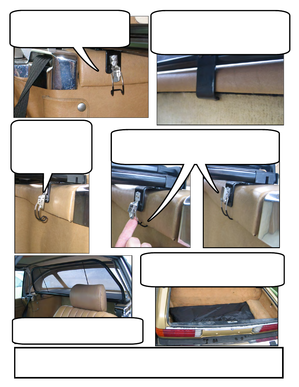 Love The Drive Mercedes 380sl, 450sl, 560sl Wind Deflector 1972 to 1989 (R107) User Manual | Page 2 / 2
