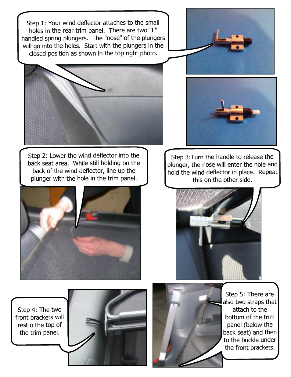 Love The Drive Solara Wind Deflector 2005 to 2010 User Manual | Page 2 / 2