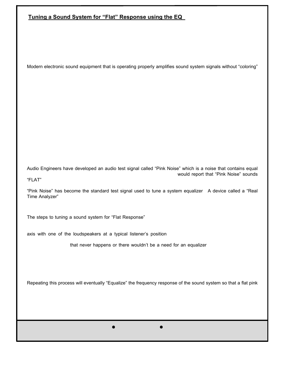 Lowell EQ1 User Manual | Page 6 / 8