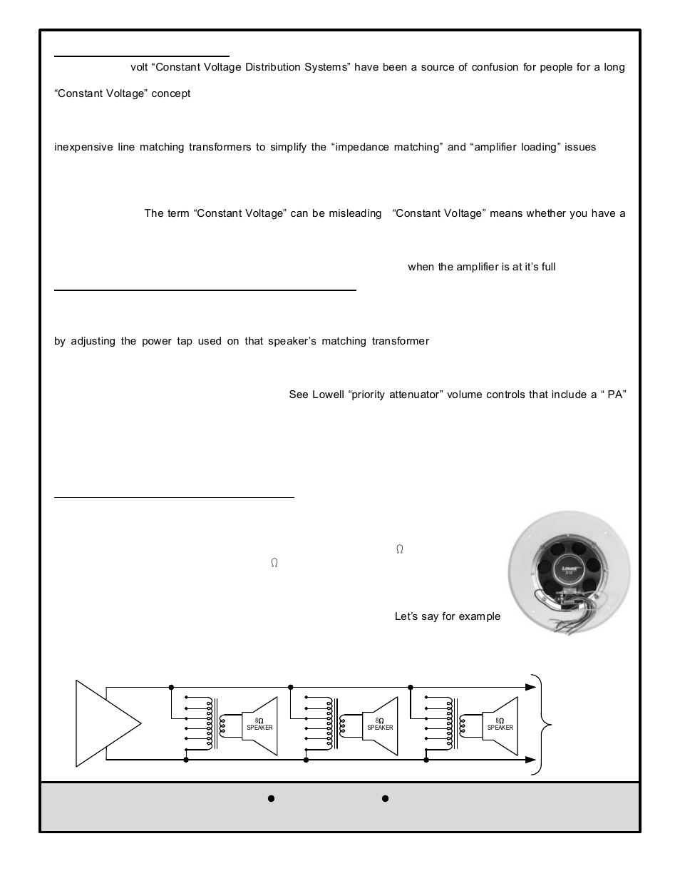 Lowell manufacturing company | Lowell MA30 User Manual | Page 7 / 8