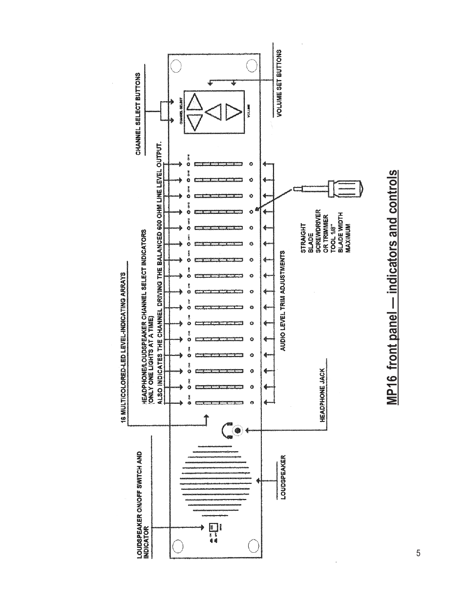 Lowell MP16 User Manual | Page 6 / 9