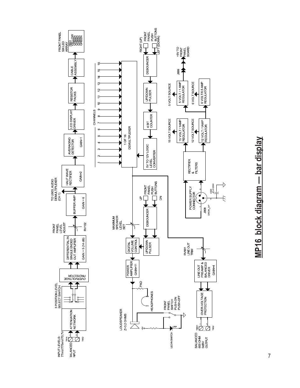 Lowell MP16 User Manual | Page 8 / 9