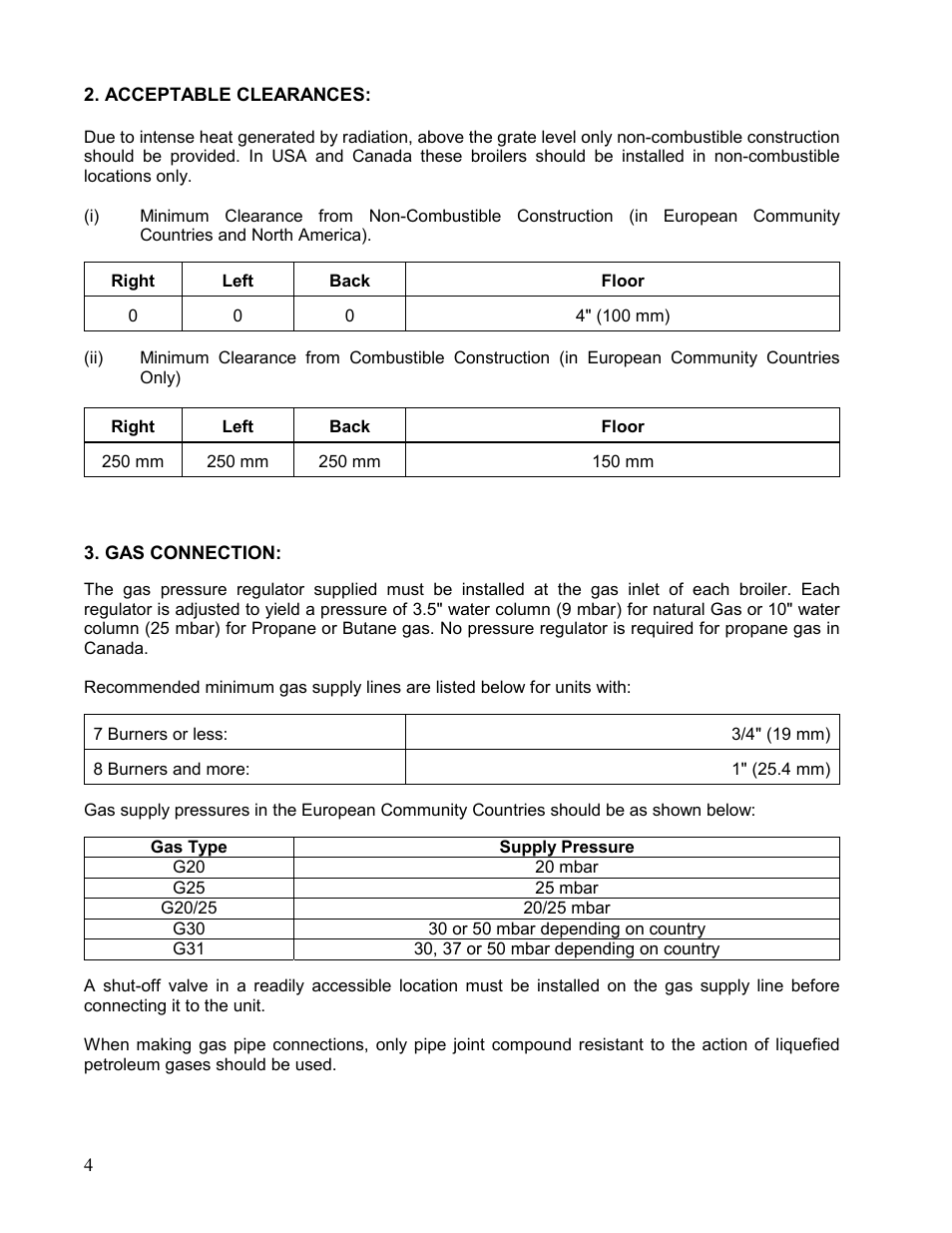 Bakers Pride LC User Manual | Page 4 / 12