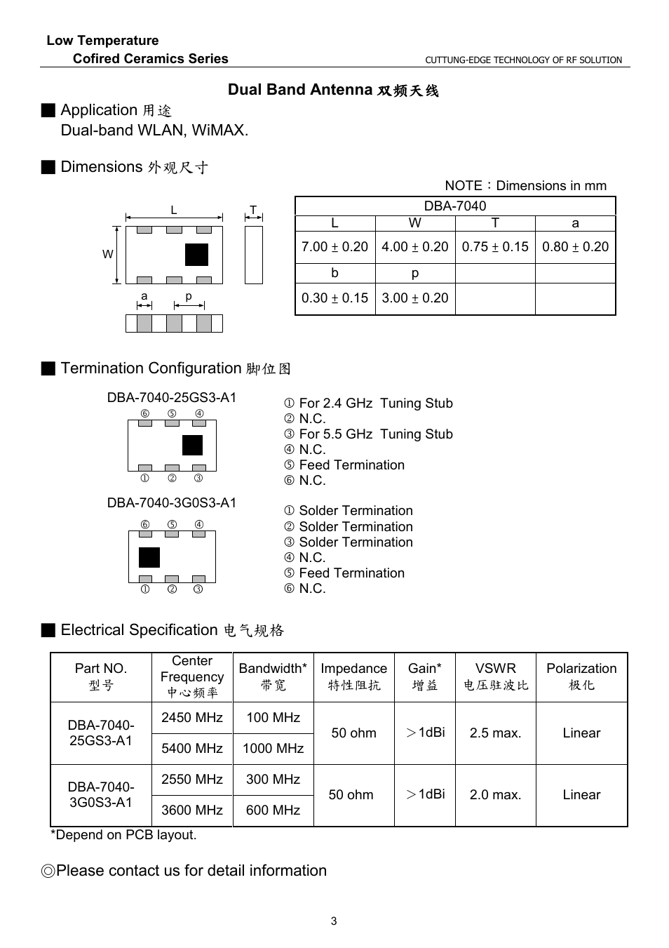 Mag Layers USA Chip Antenna User Manual | Page 3 / 3