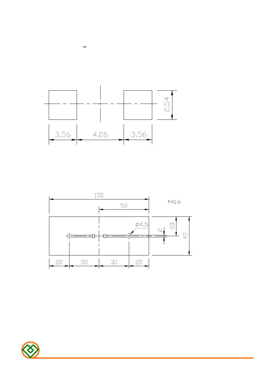 5) land dimension (ref.) | Mag Layers USA MSI-110708 User Manual | Page 6 / 9