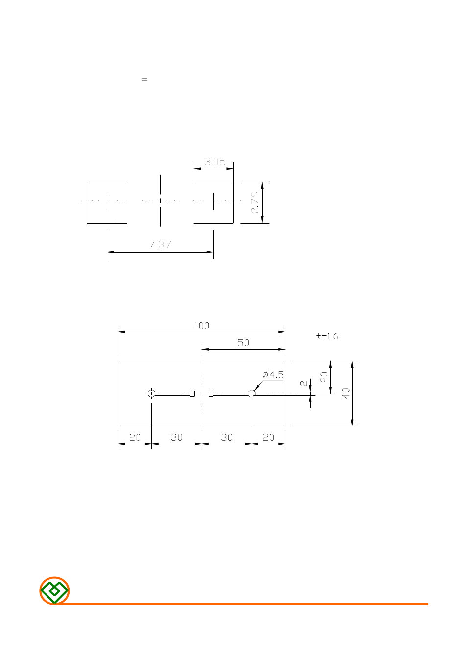5) land dimension (ref.) | Mag Layers USA MSI-100806 User Manual | Page 6 / 9