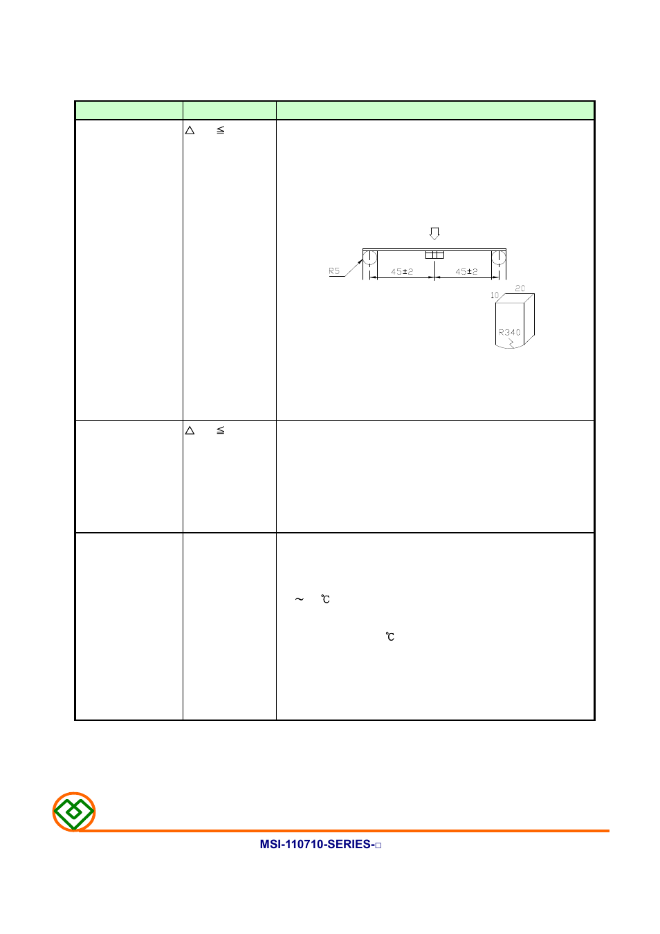 4) reliability test method, Mag.layers, Mechanical | Mag Layers USA MSI-110710 User Manual | Page 3 / 11