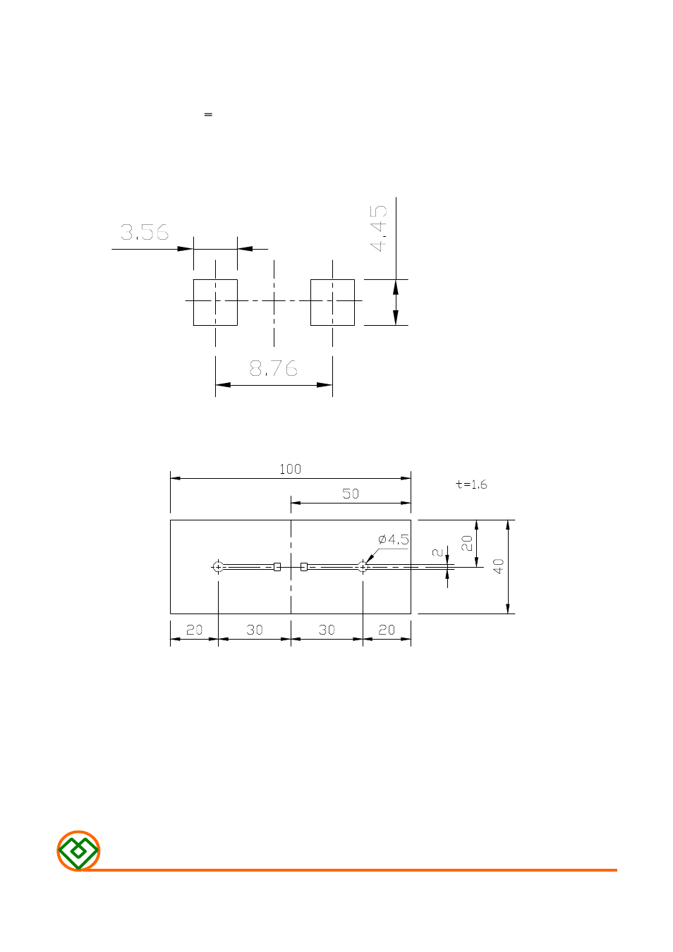 5) land dimension (ref.) | Mag Layers USA MSI-121006 User Manual | Page 6 / 9