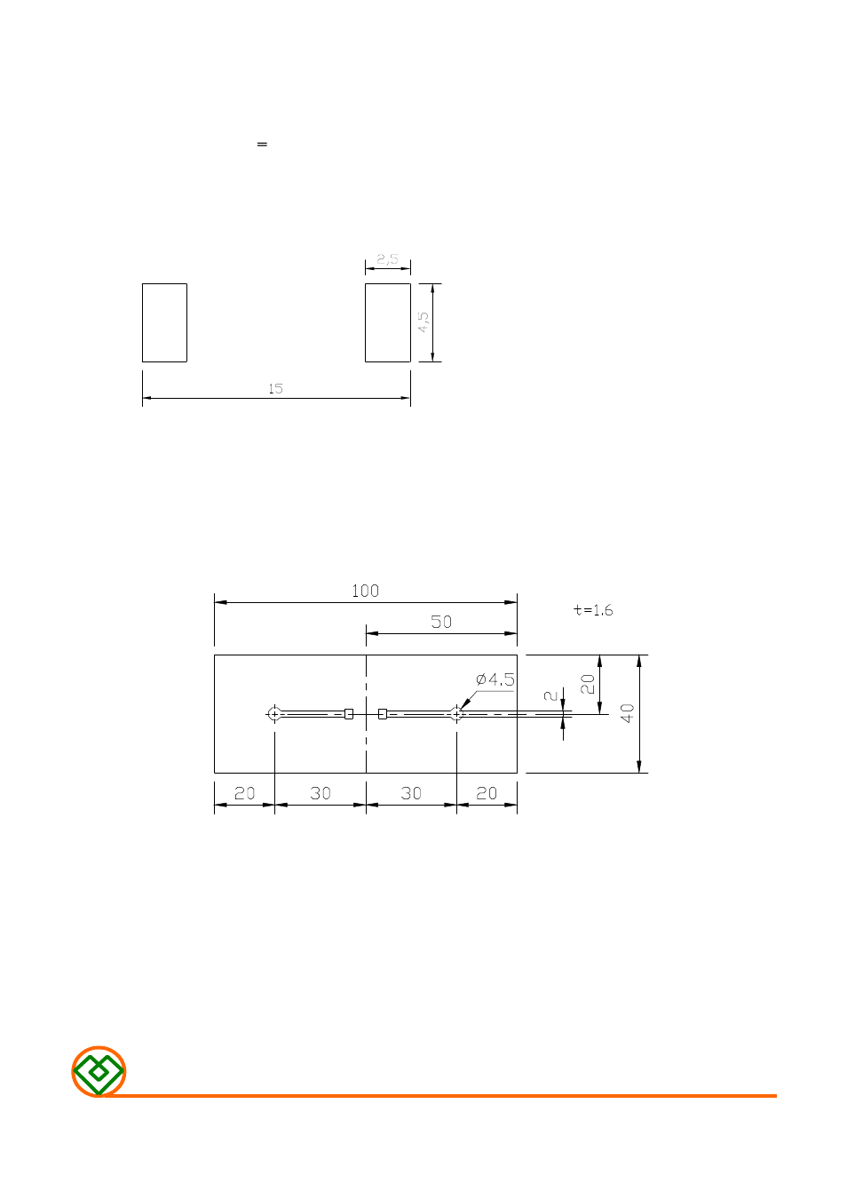 5) land dimension (ref.) | Mag Layers USA MSI-150705 User Manual | Page 6 / 9