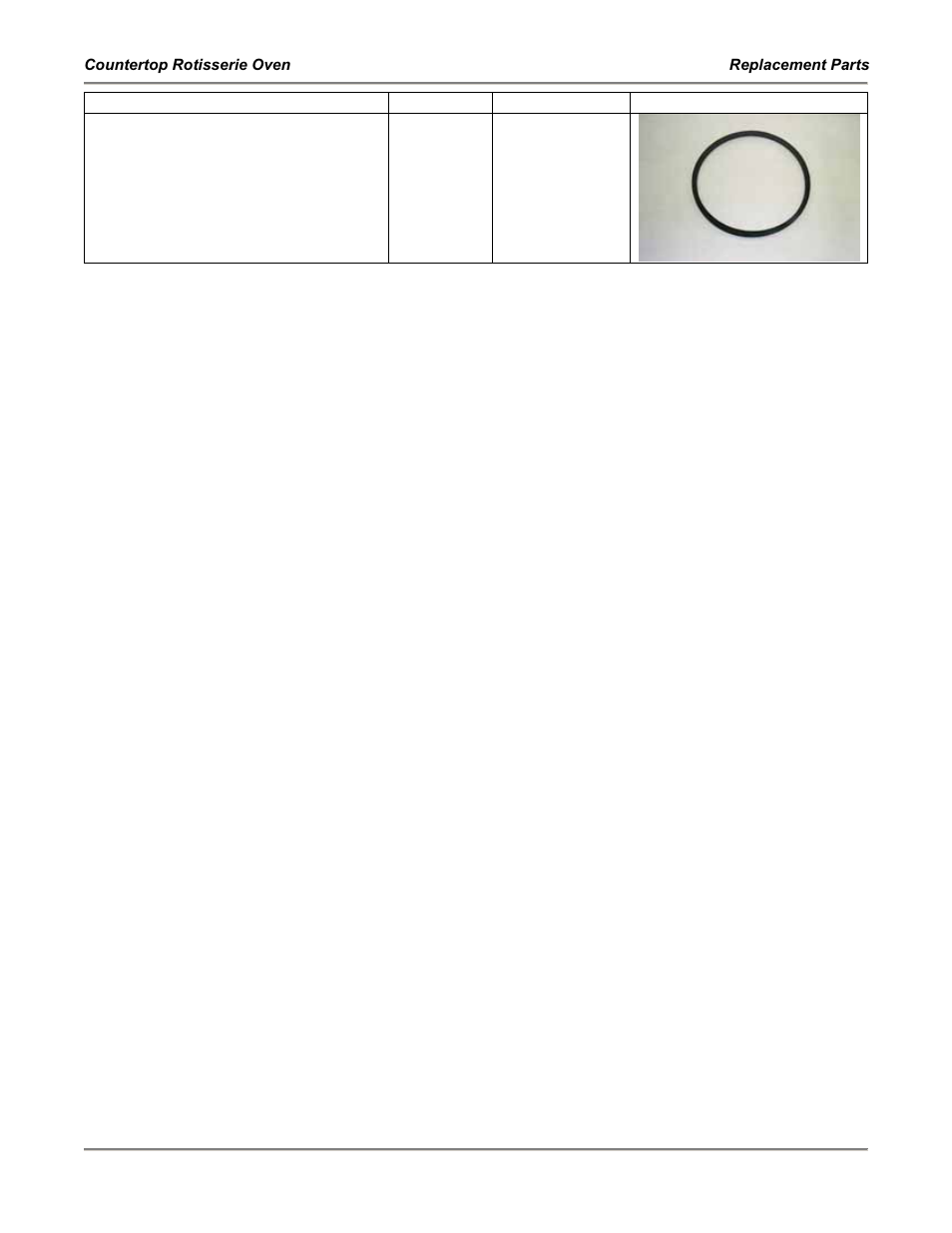 Bakers Pride Countertop Rotisserie Oven FS User Manual | Page 25 / 36