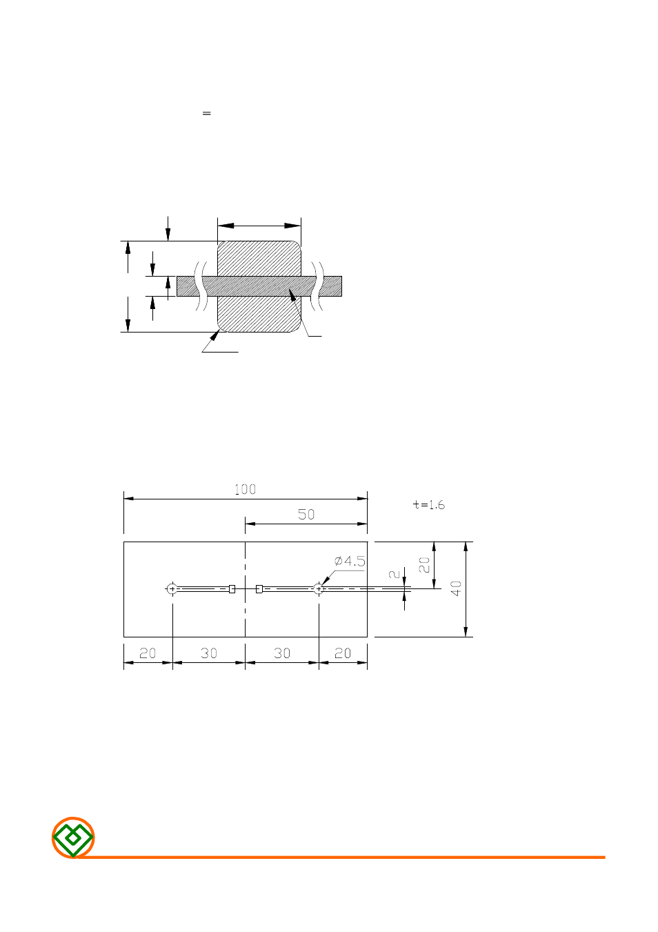 5) land dimension (ref.), Mag.layers, 5)-1 land pattern dimensions | 5)-2 substrate bending test bending test board | Mag Layers USA MSCD-43 User Manual | Page 6 / 8