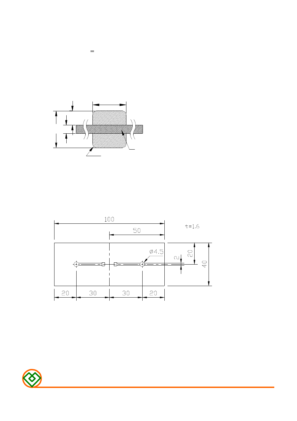 5) land dimension (ref.), Mag.layers, 5)-1 land pattern dimensions | 5)-2 substrate bending test bending test board | Mag Layers USA MSCD-53 User Manual | Page 6 / 8