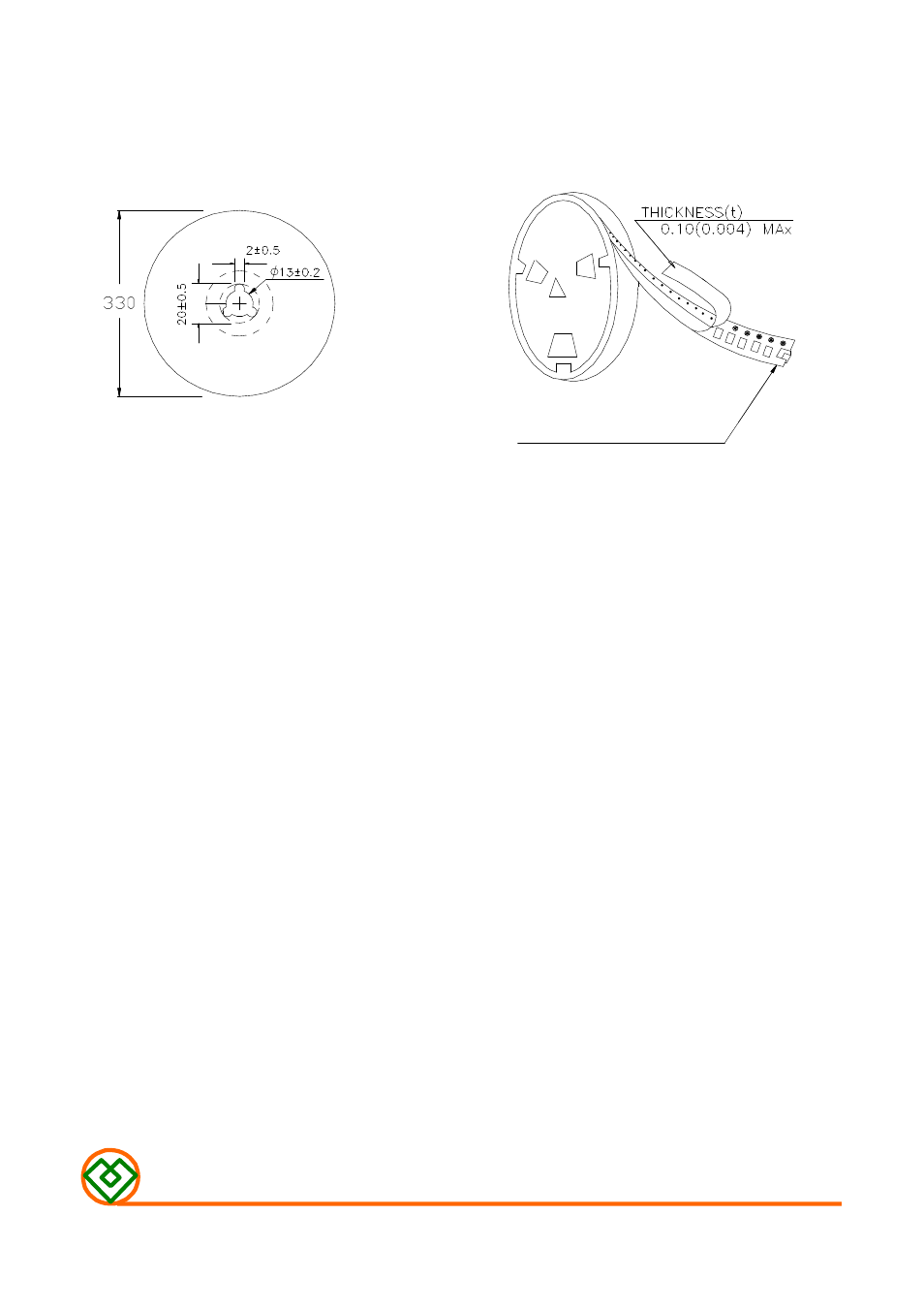 Tape width | Mag Layers USA MSCD-75 User Manual | Page 8 / 8