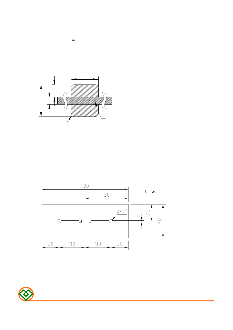 5) land dimension (ref.), 5)-1 land pattern dimensions, 5)-2 substrate bending test bending test board | Mag.layers | Mag Layers USA MSCD-105 User Manual | Page 6 / 8