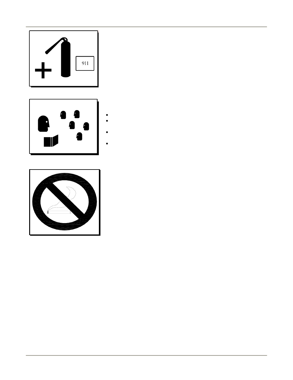 Be prepared for emergencies, Know your responsibilities as an employer, Do not smoke near the fryer | BKI LGF-FC User Manual | Page 10 / 60