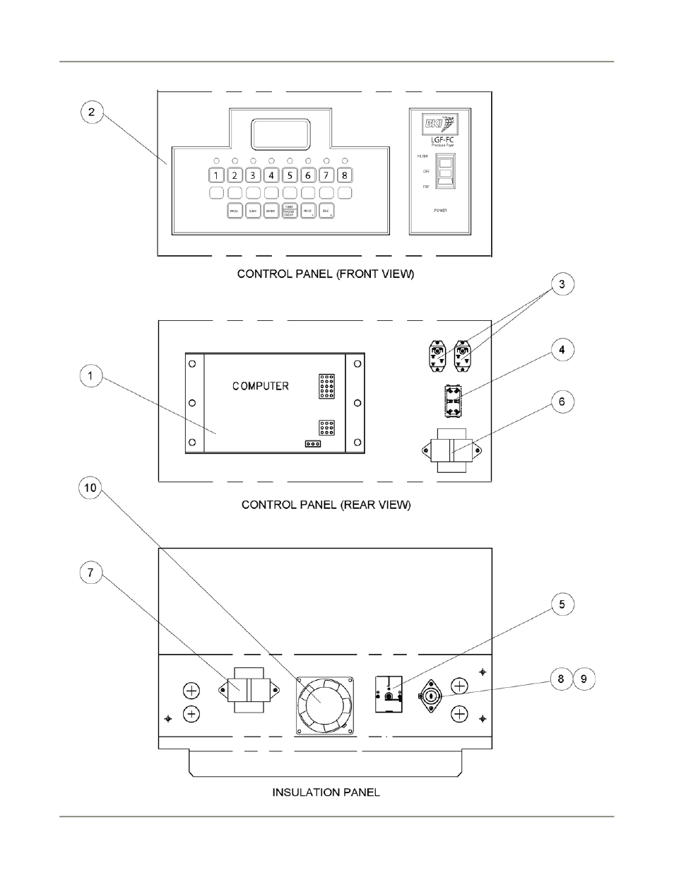 BKI LGF-FC User Manual | Page 44 / 60