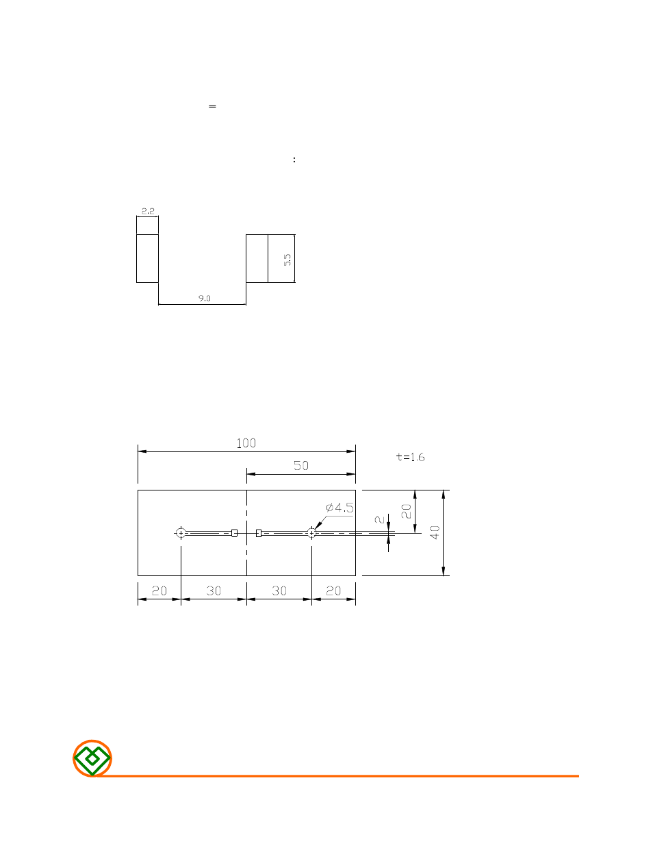 5) land dimension (ref.) | Mag Layers USA MSCDB-1305H User Manual | Page 6 / 8