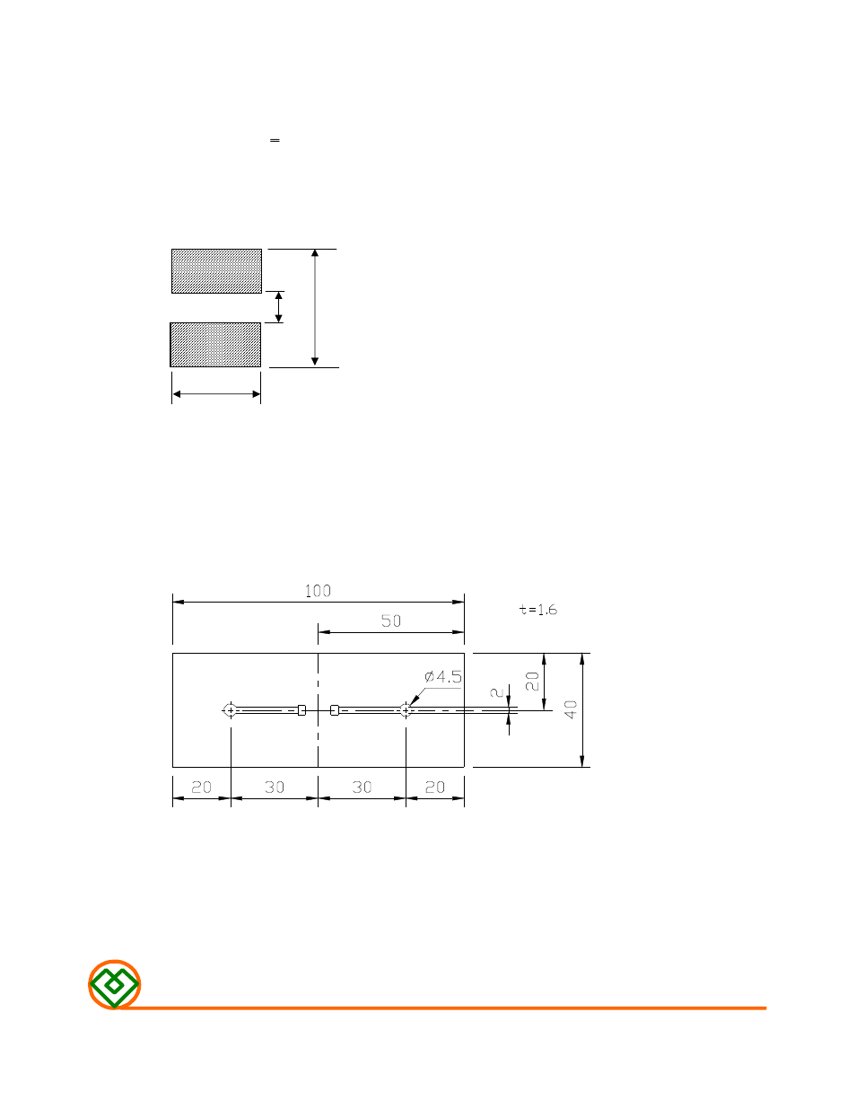 5) land dimension (ref.) | Mag Layers USA MSCDRI-4D28 User Manual | Page 6 / 8