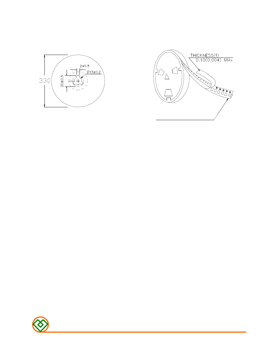 Tape width | Mag Layers USA MSCDRI-6D38 User Manual | Page 8 / 8