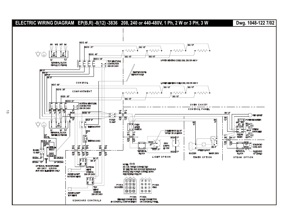 Bakers Pride ER User Manual | Page 13 / 16