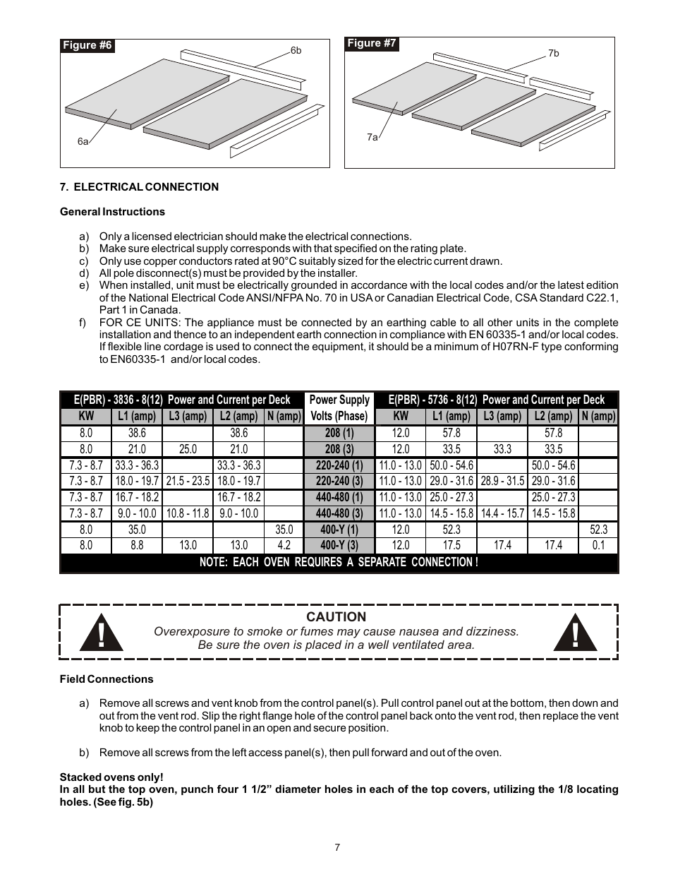 Bakers Pride ER User Manual | Page 7 / 16
