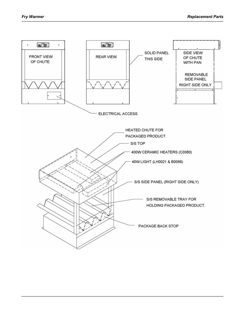 Fw-15dto (bottom breather) | Bakers Pride Fry Warmer FW-12T User Manual | Page 24 / 36