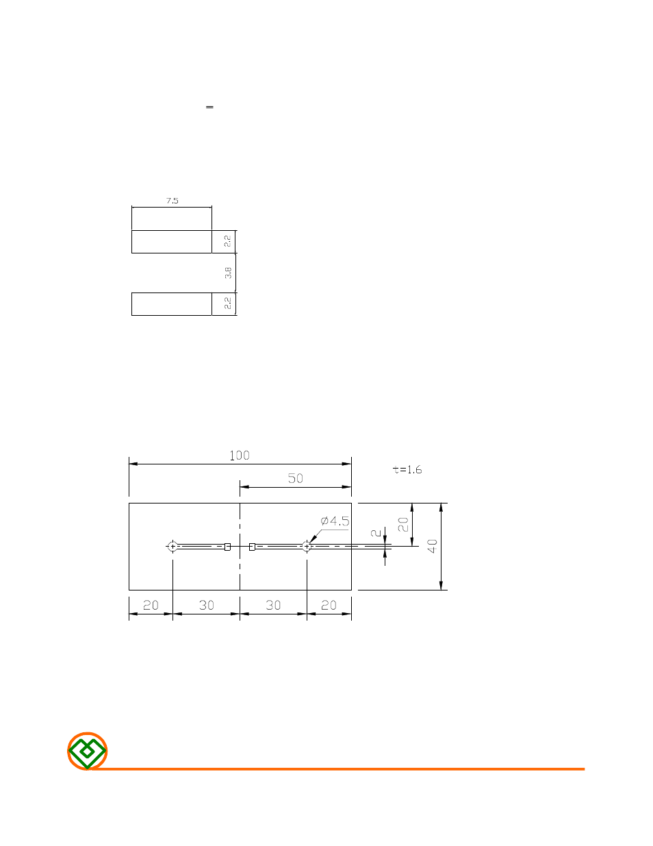 5) land dimension (ref.) | Mag Layers USA MNR-8040 User Manual | Page 6 / 8