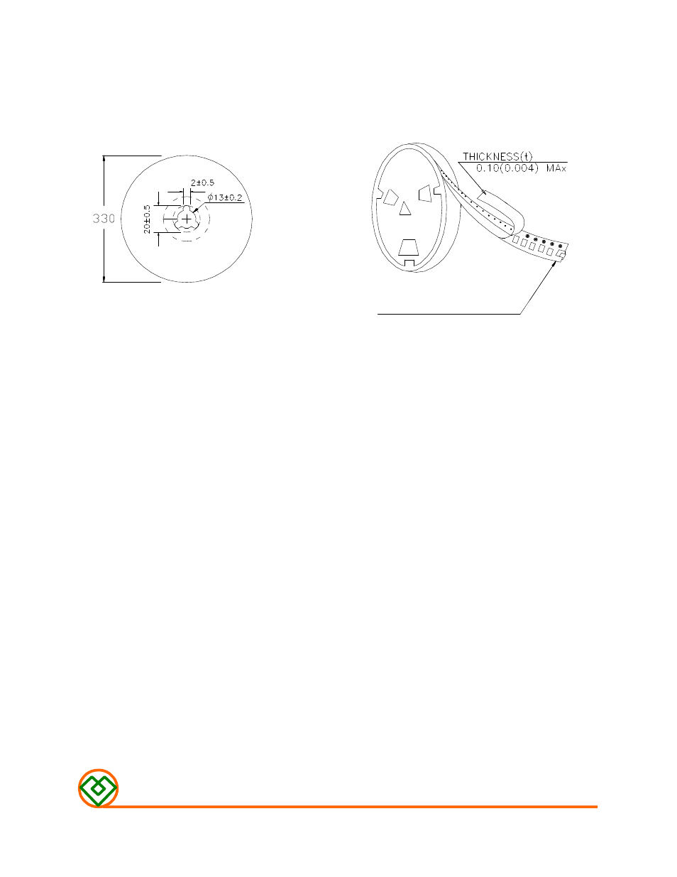 Tape width | Mag Layers USA MSCDRB-0403 User Manual | Page 8 / 8