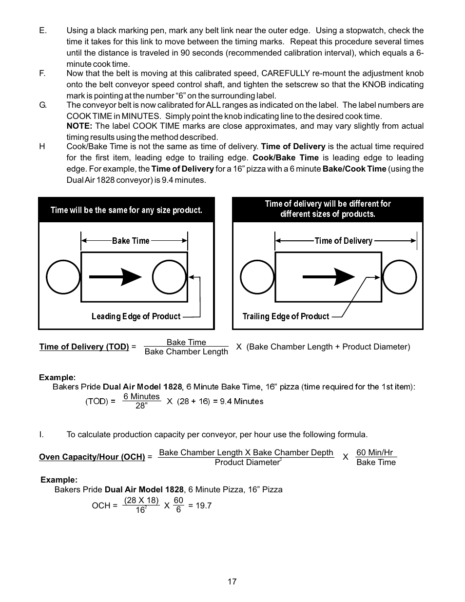 Bakers Pride COUNTERTOP VH1828G User Manual | Page 17 / 32
