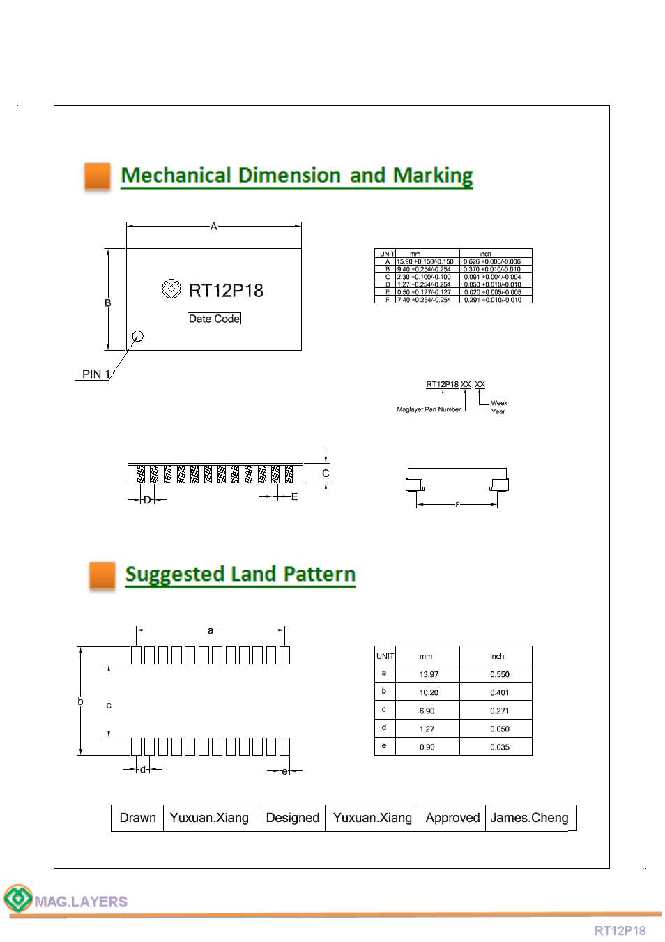 Mag Layers USA RT12P18 User Manual | Page 3 / 5