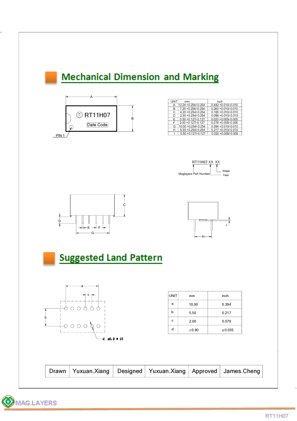 Rt11h07 | Mag Layers USA RT11H07 User Manual | Page 3 / 6