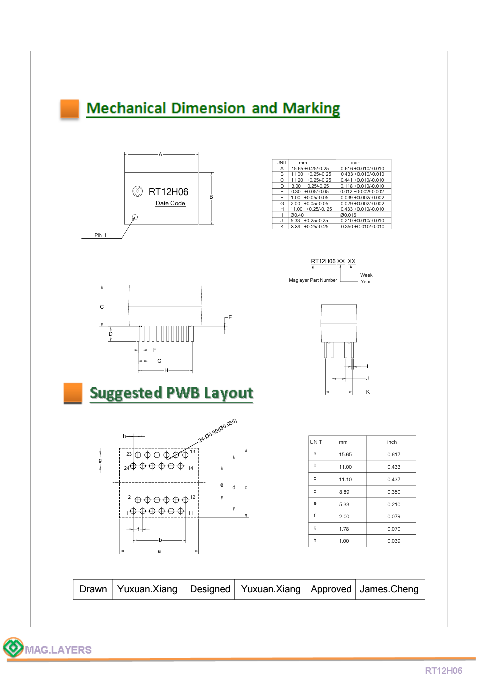 Rt12h06 | Mag Layers USA RT12H06 User Manual | Page 3 / 6