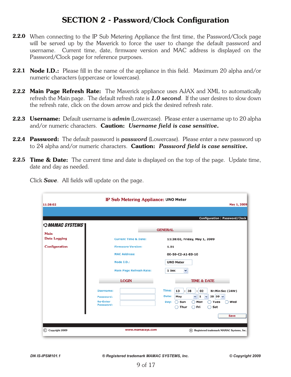 Ip_sm_101_09 | MAMAC Systems IP-SM-101 User Manual | Page 10 / 18