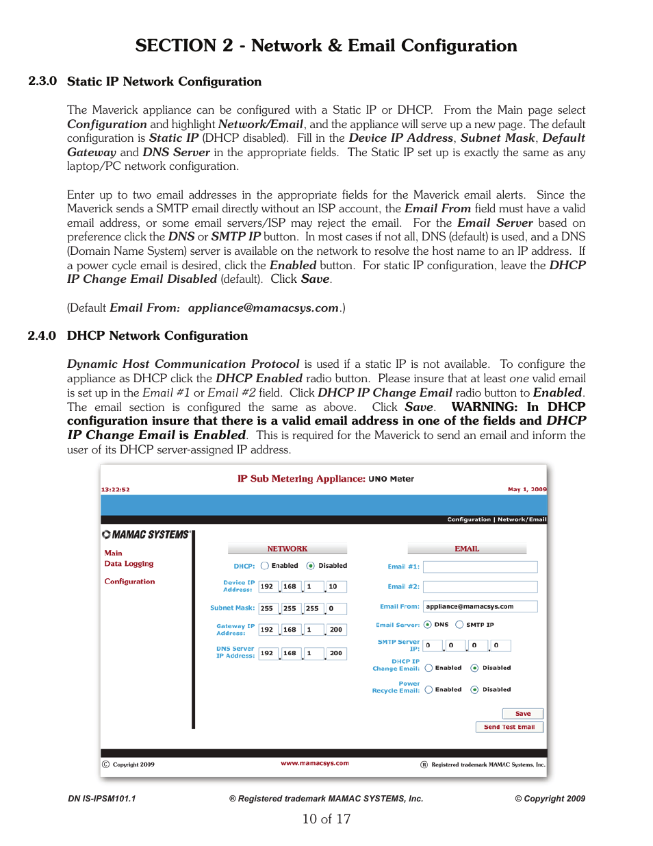 Ip_sm_101_10 | MAMAC Systems IP-SM-101 User Manual | Page 11 / 18