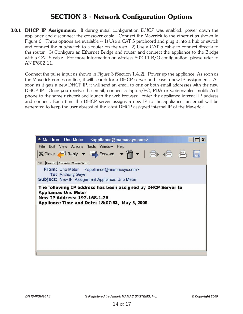 Ip_sm_101_14 | MAMAC Systems IP-SM-101 User Manual | Page 15 / 18