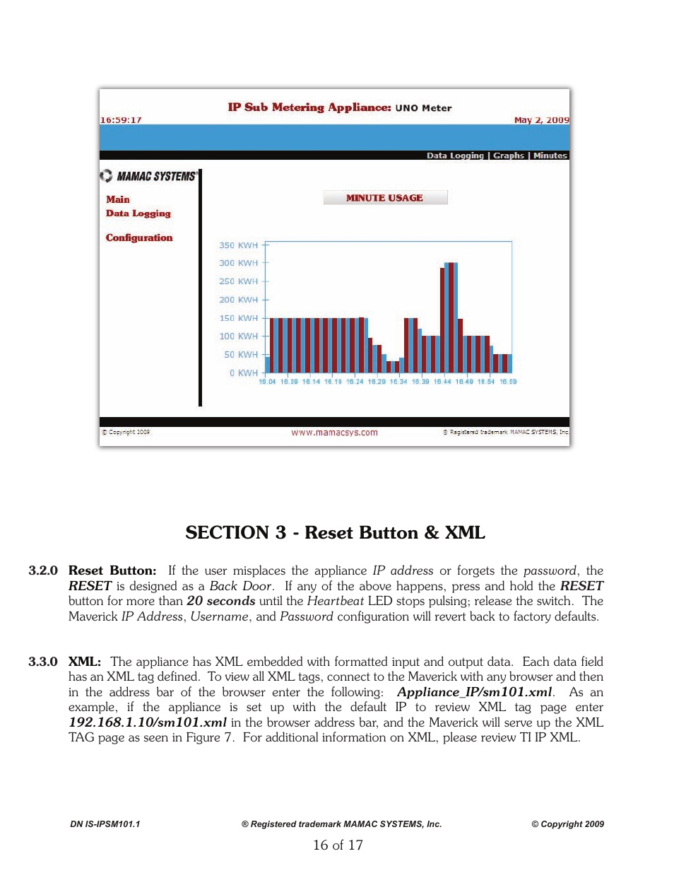 Ip_sm_101_16 | MAMAC Systems IP-SM-101 User Manual | Page 17 / 18