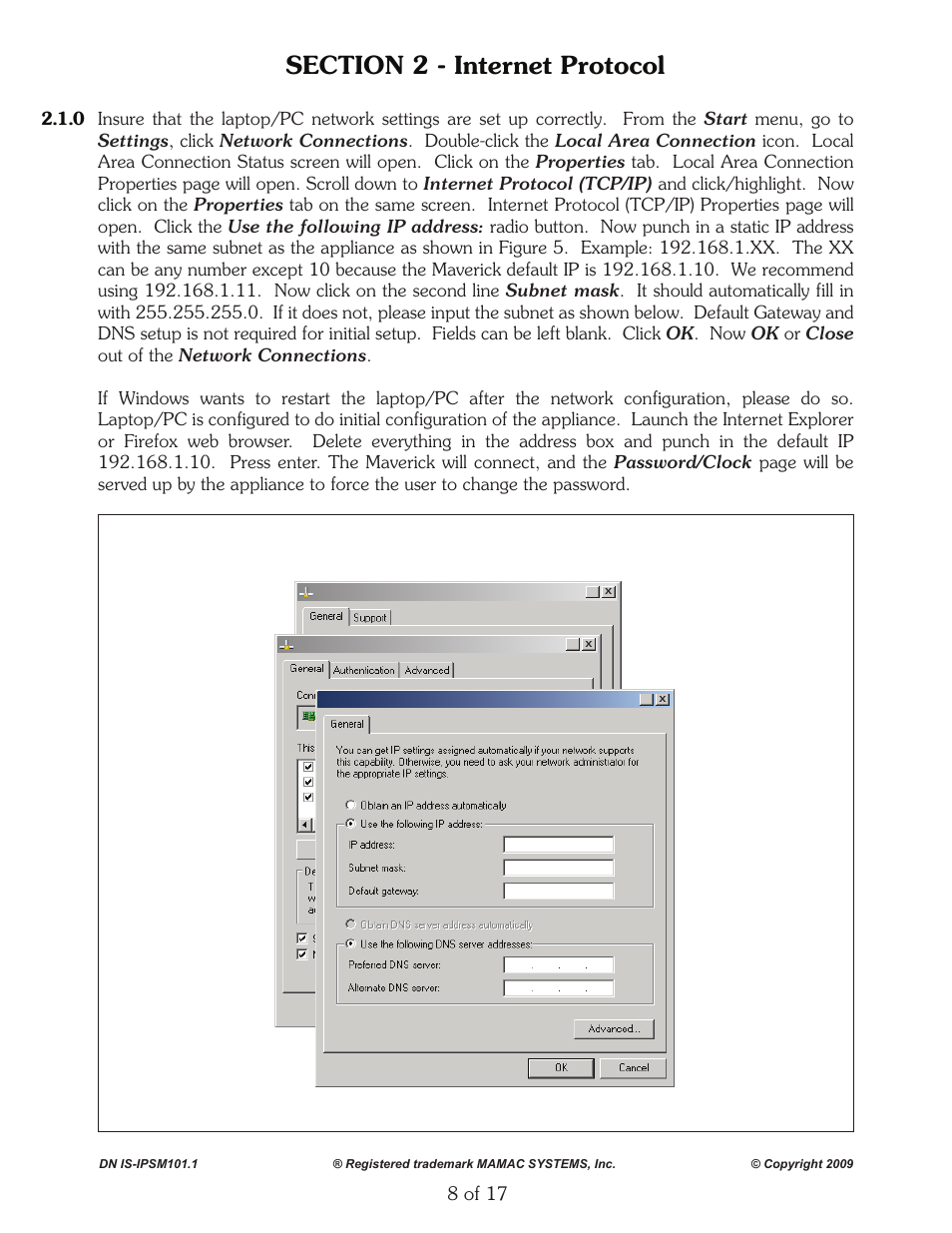 Ip_sm_101_08, Figure 5, 8 of 17 | MAMAC Systems IP-SM-101 User Manual | Page 9 / 18