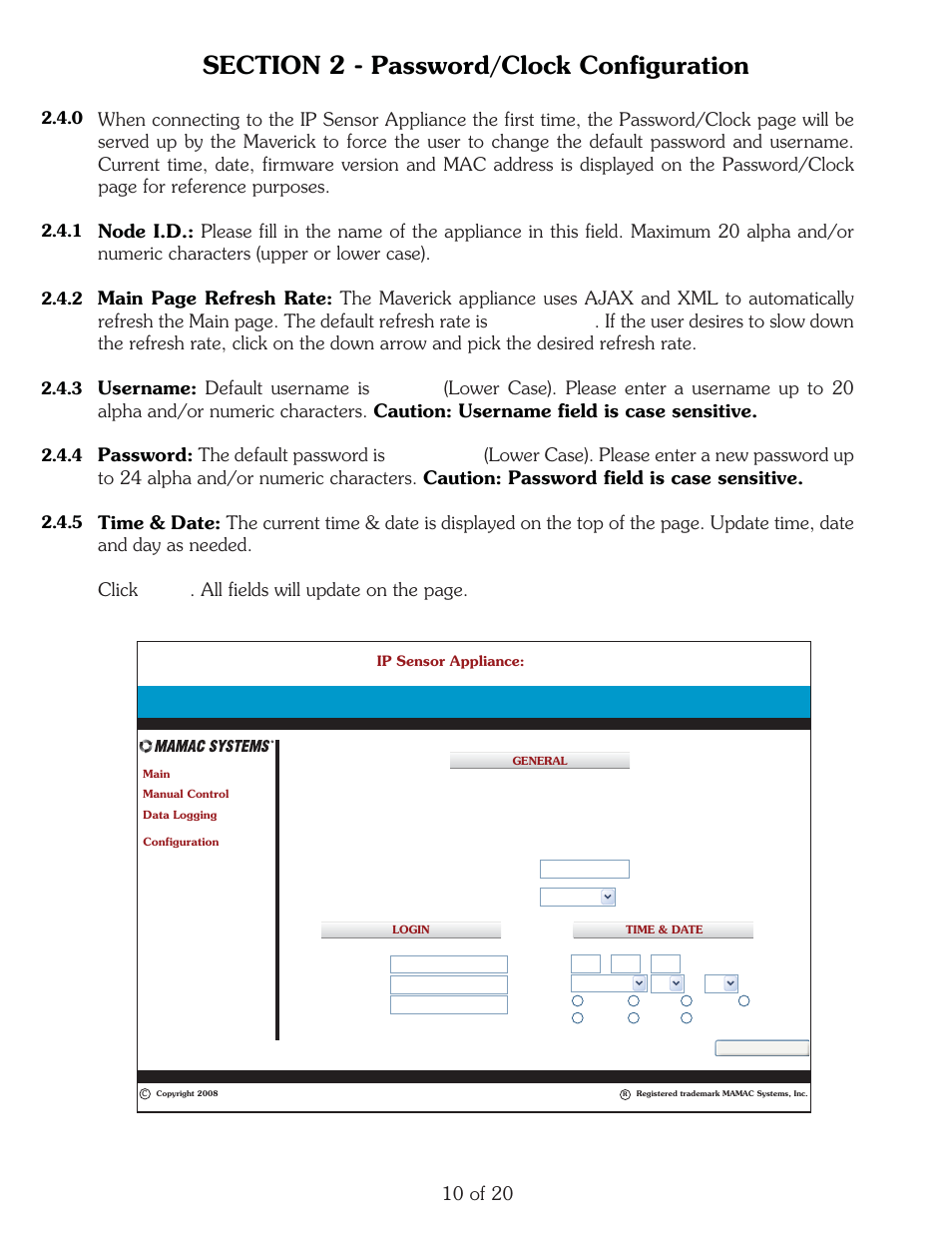 Pdf 10 | MAMAC Systems IP-PC-101-44-VDC User Manual | Page 11 / 21