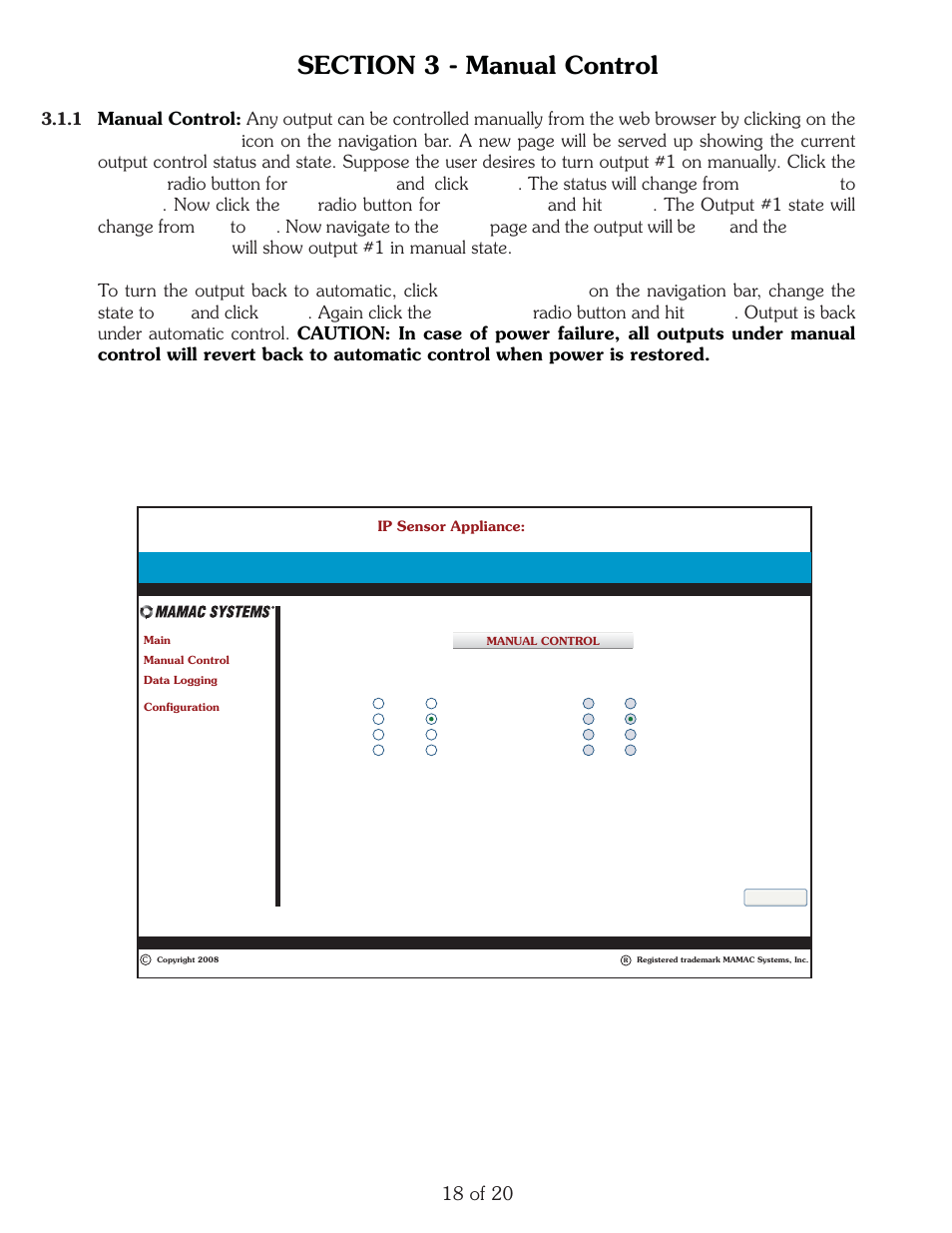 Pdf 18, 18 of 20 | MAMAC Systems IP-PC-101-44-VDC User Manual | Page 19 / 21