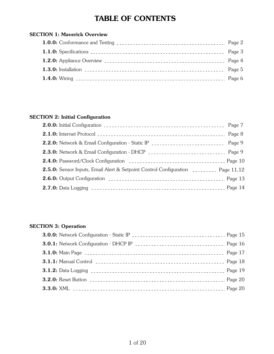 MAMAC Systems IP-PC-101-44-VDC User Manual | Page 2 / 21