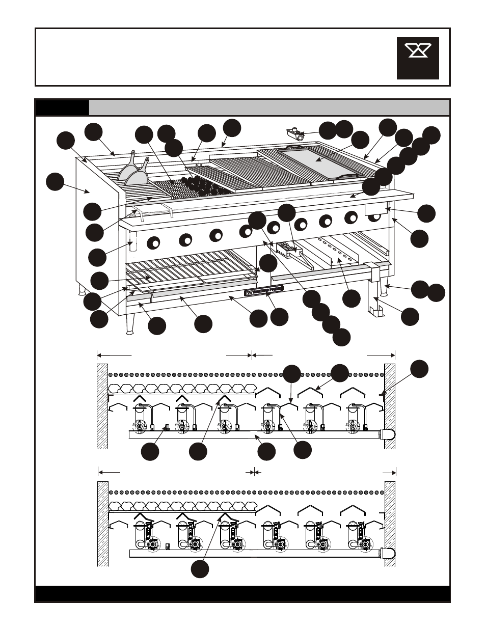 Ctb-24, Ctb-24r/gs | Bakers Pride CTB-24R/GS User Manual | Page 2 / 4