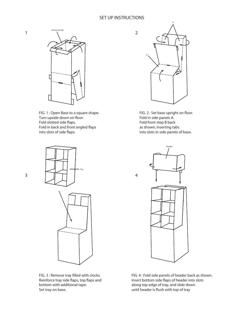 Mark Feldstein & Associates Christmas Carol Clock Display User Manual | 1 page