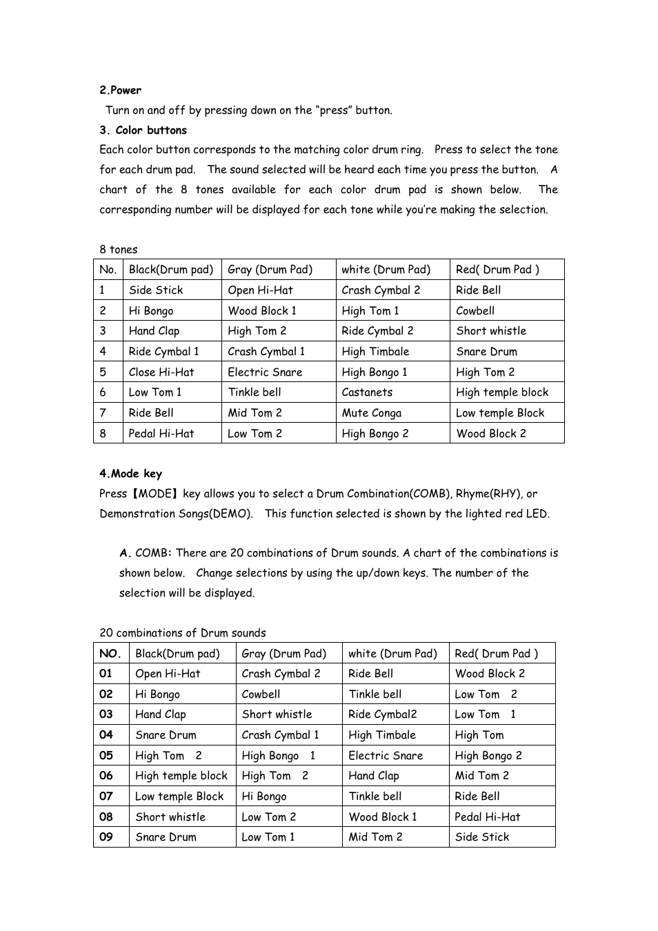 Mark Feldstein & Associates Roll-Up Drum User Manual | Page 3 / 6