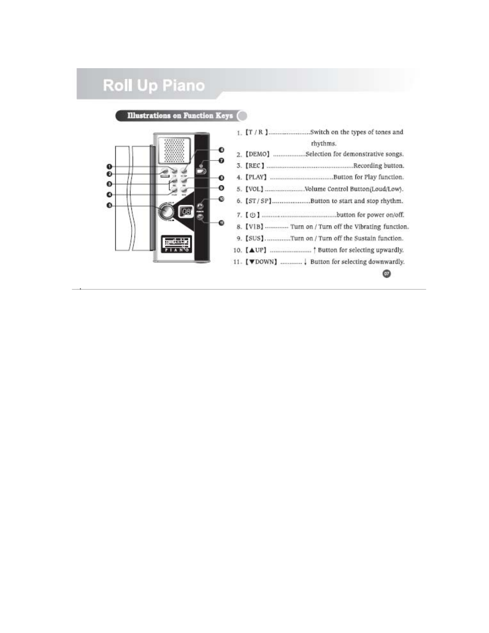 Mark Feldstein & Associates Roll-Up Piano User Manual | Page 9 / 18