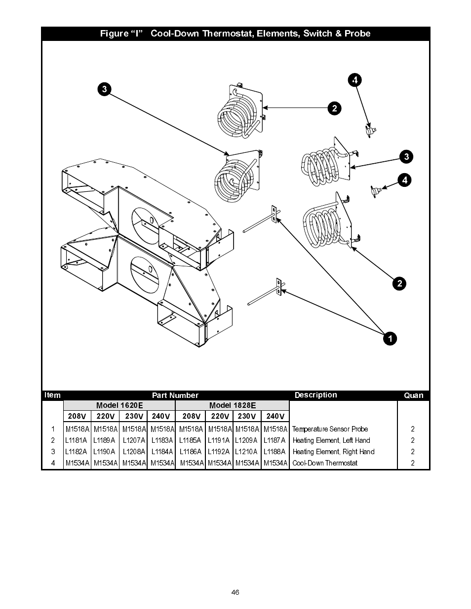 Bakers Pride VH1828E User Manual | Page 46 / 48