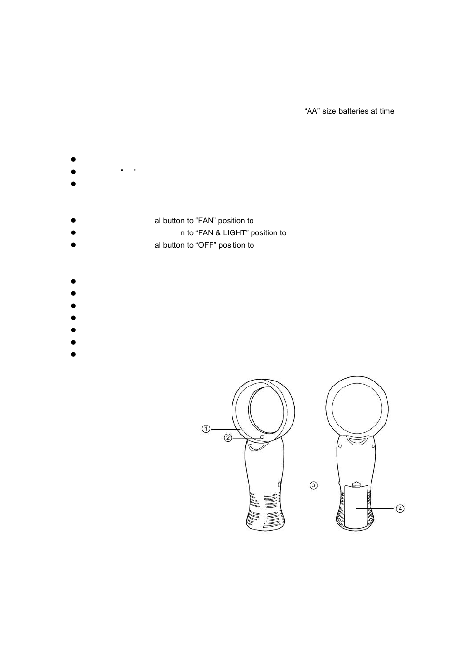 Mark Feldstein & Associates Bladeless Fan User Manual | 1 page