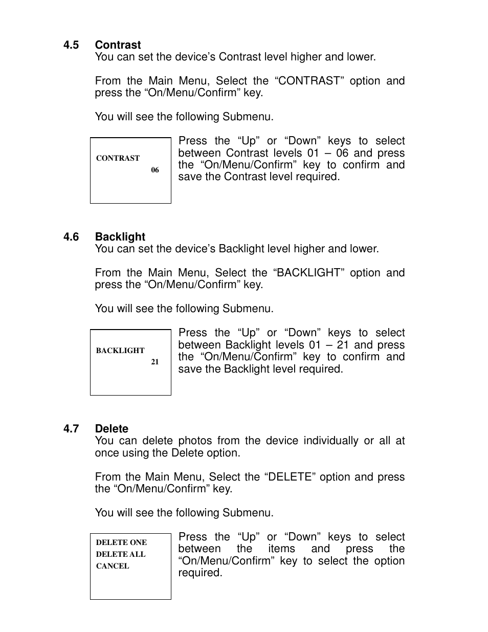 Mark Feldstein & Associates Digital Photo Keychain - #7254 User Manual | Page 6 / 10