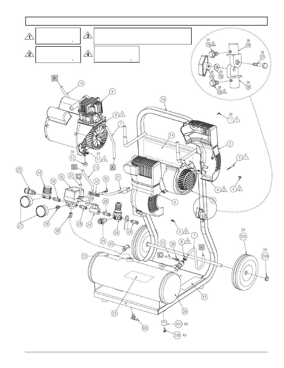 Marshalltown HC128A DuoFlex Air Compressor User Manual | Page 26 / 32