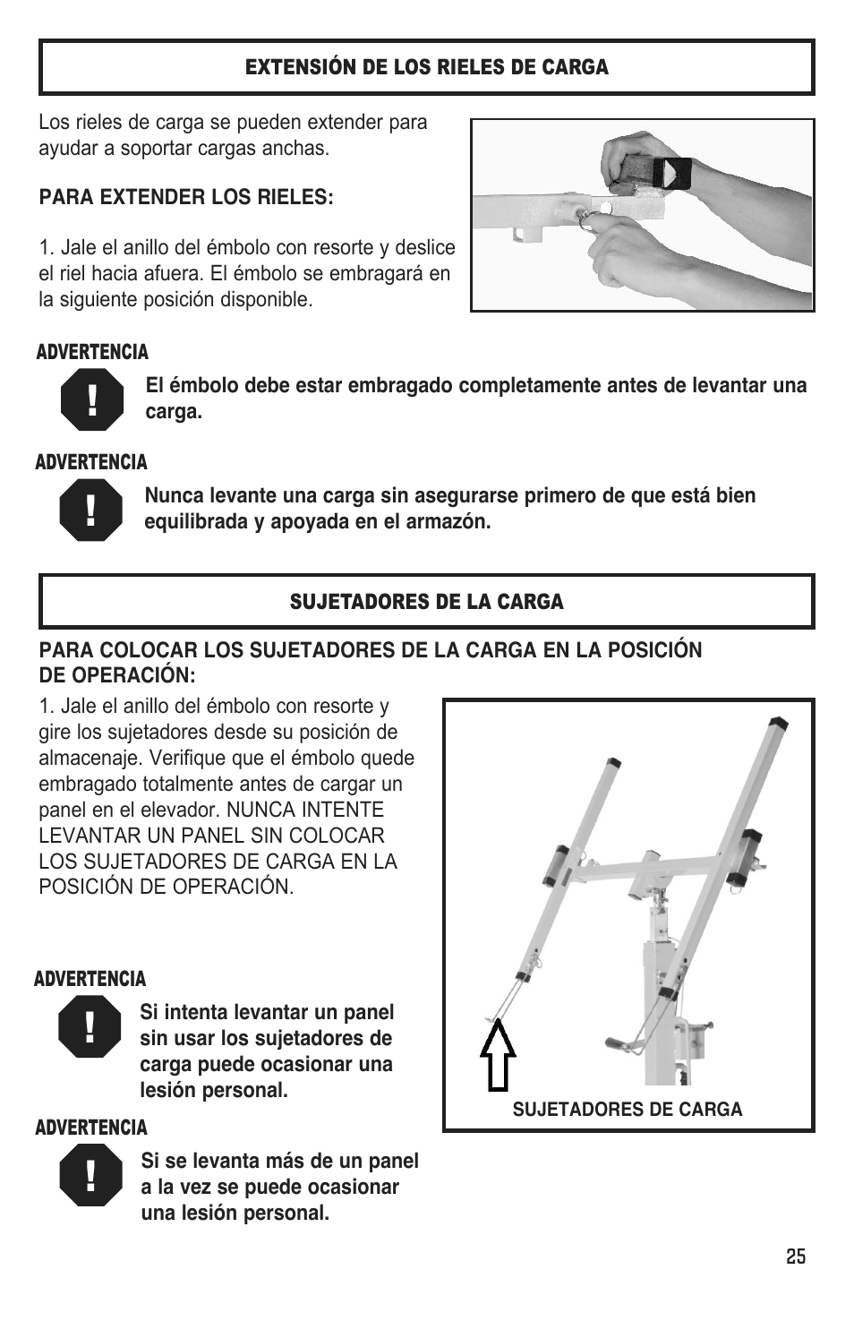 Marshalltown DL11 Drywall Lift User Manual | Page 25 / 48